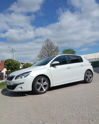 Peugeot 308 cena 39900 przebieg: 42252, rok produkcji 2017 z Jawor małe 232